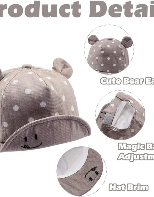 Load image into Gallery viewer, Baby Duck Cap Infant Kids Sun Hat Bear Cute Cartoon Caps Spring Summer
