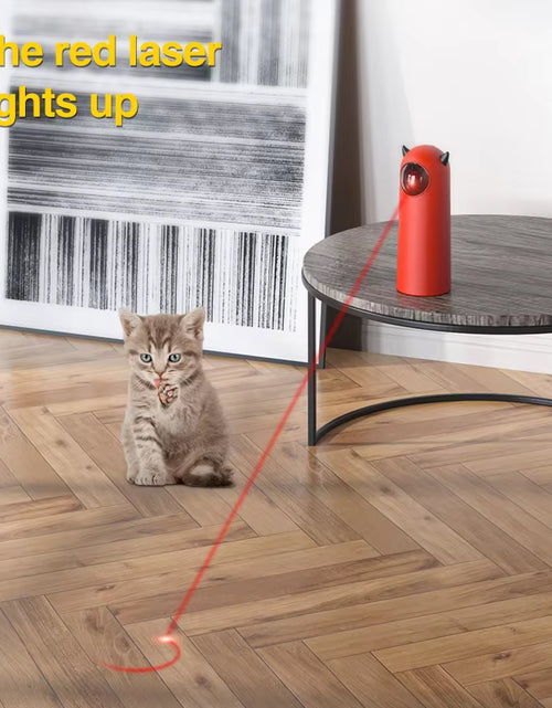 Load image into Gallery viewer, Automatic Cat Toys LED Laser Interactive Smart Teasing Pet Handheld Electronic Indoor Random Laser Cats Toy Accessories for Dog
