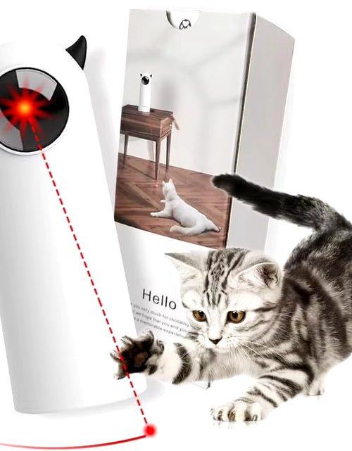 Load image into Gallery viewer, Automatic Cat Toys LED Laser Interactive Smart Teasing Pet Handheld Electronic Indoor Random Laser Cats Toy Accessories for Dog
