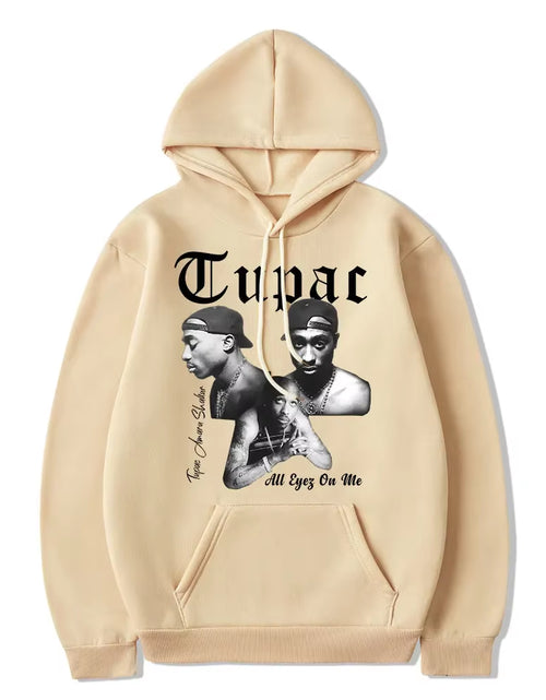 Load image into Gallery viewer, Autumn New 2PAC Hoodies Rapper TUPAC Print Fashion Streetwear Men Women Sweatshirts Hoodie Harajuku Hip Hop Pullover Clothing
