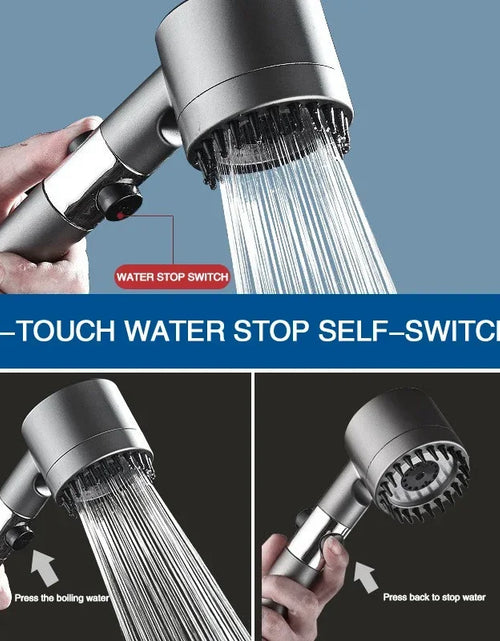 Load image into Gallery viewer, XIAOMI 3 Modes Shower Head High Pressure Showerhead Portable Filter Rainfall Faucet Tap Bathroom Bath Home Innovative Accessory
