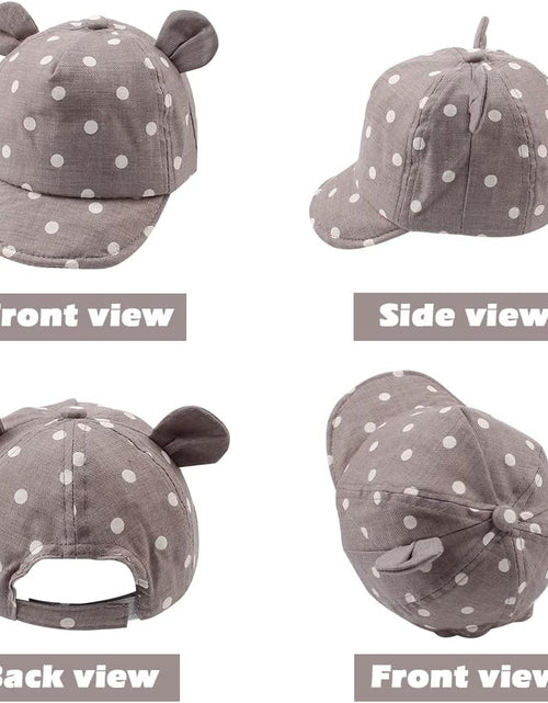 Load image into Gallery viewer, Baby Duck Cap Infant Kids Sun Hat Bear Cute Cartoon Caps Spring Summer
