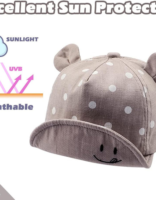 Load image into Gallery viewer, Baby Duck Cap Infant Kids Sun Hat Bear Cute Cartoon Caps Spring Summer
