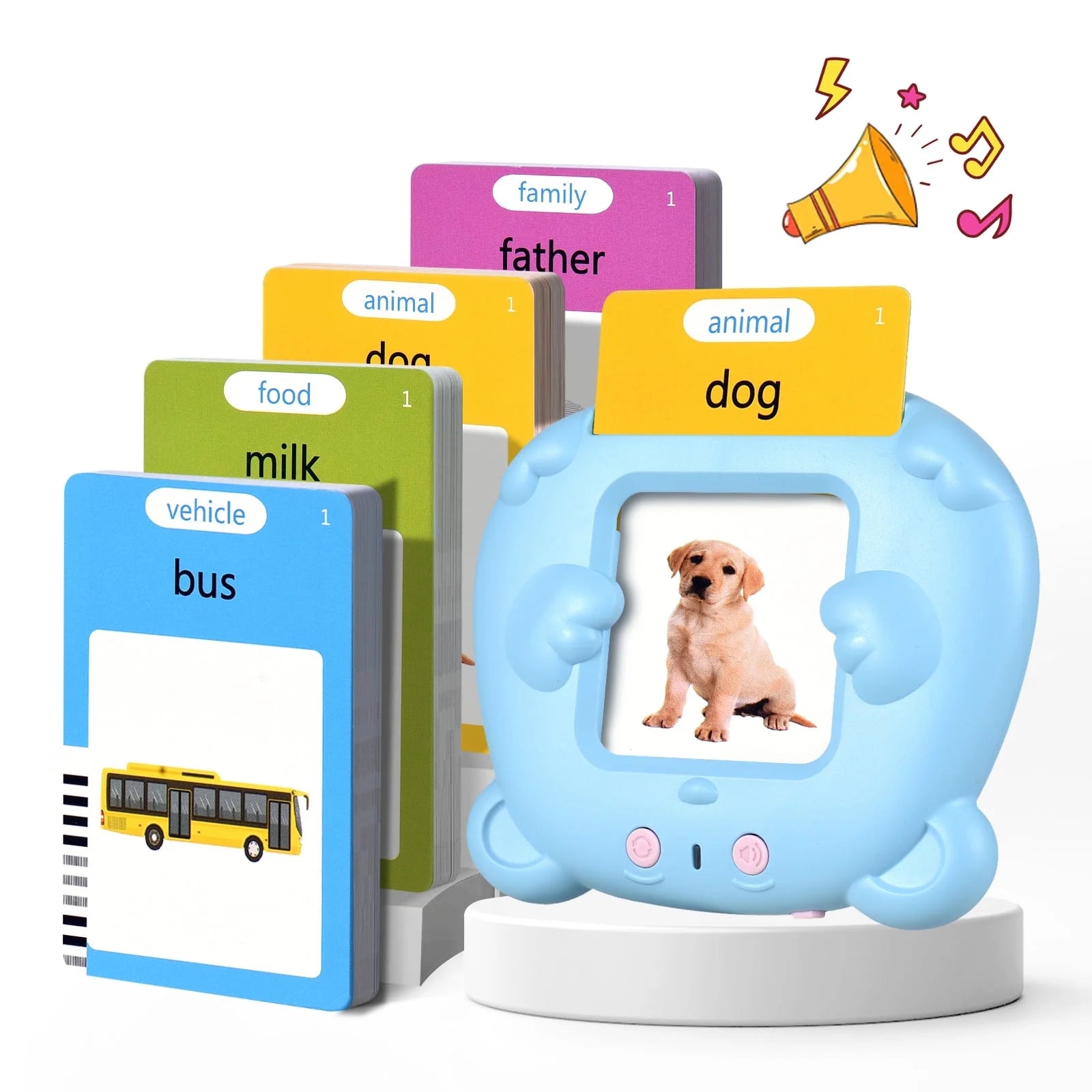 Talking Flash Cards with 224 Sight Words, Montessori Learning Toys, Toddler Learning Educational Gifts for Age 1 2 3 4 5 Years Old Boys and Girls