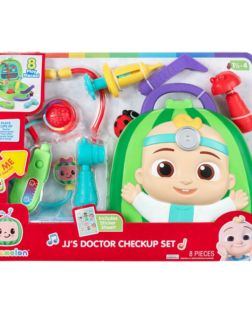 Load image into Gallery viewer, - Jj&#39;S Roleplay Doctor Checkup Set - 8 Piece Toddler Toy
